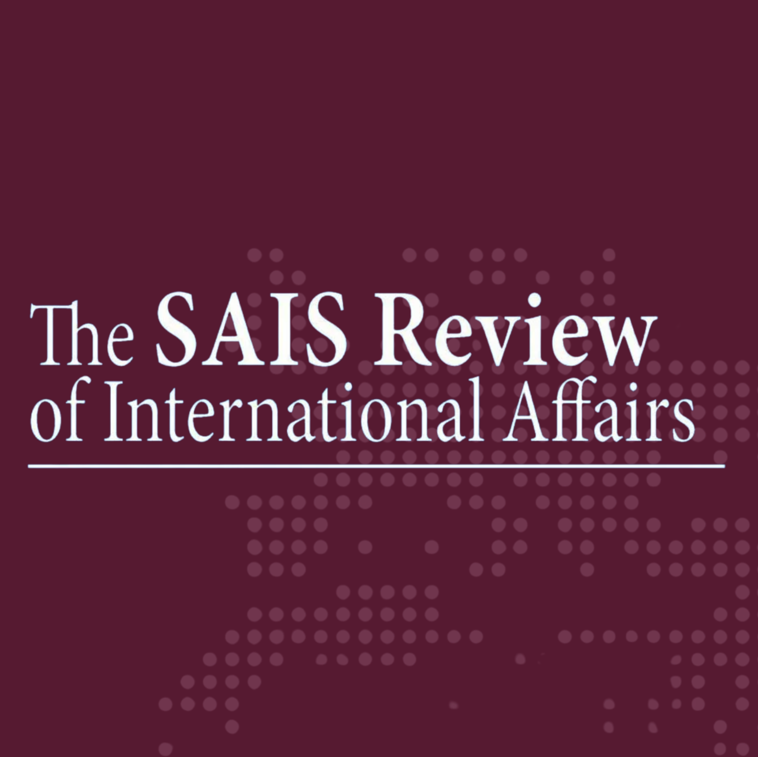 The SAIS Review of International Affairs logo